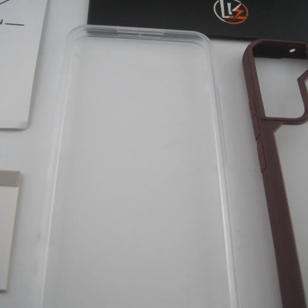 Samsung Galaxy S22 Phone Case & Glass Kit Protector LK-Direct Pomp Power Purple